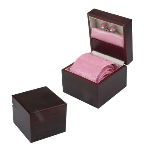 Rosewood Tie, Cufflink & Pocket Square Set